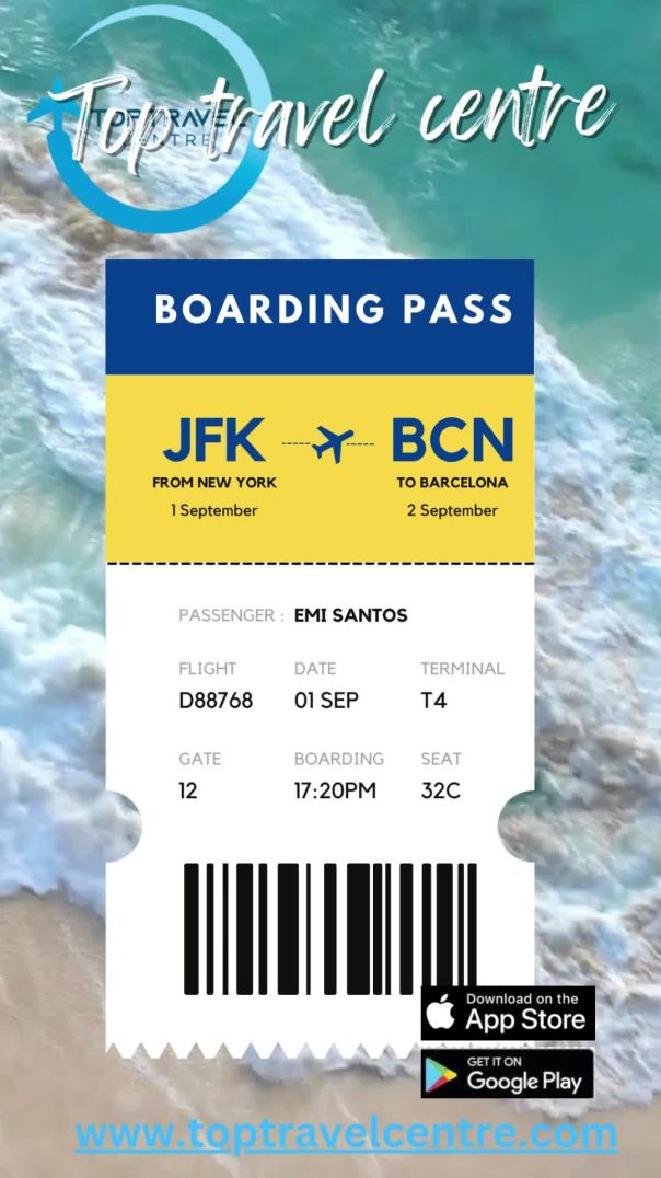 Boarding Pass  Top travel centre